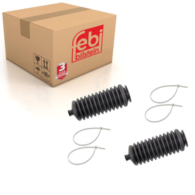 Front Steering Boot Set Fits Renault OE 7701469497S1 Febi 103865