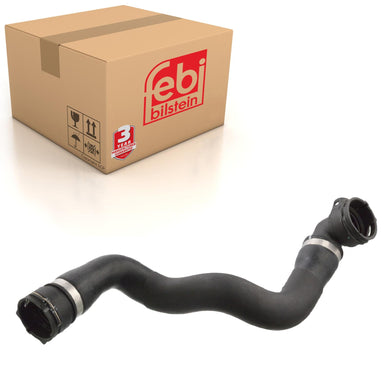 Right Radiator Hose Inc Quick-Release Fastener Fits BMW Febi 103888