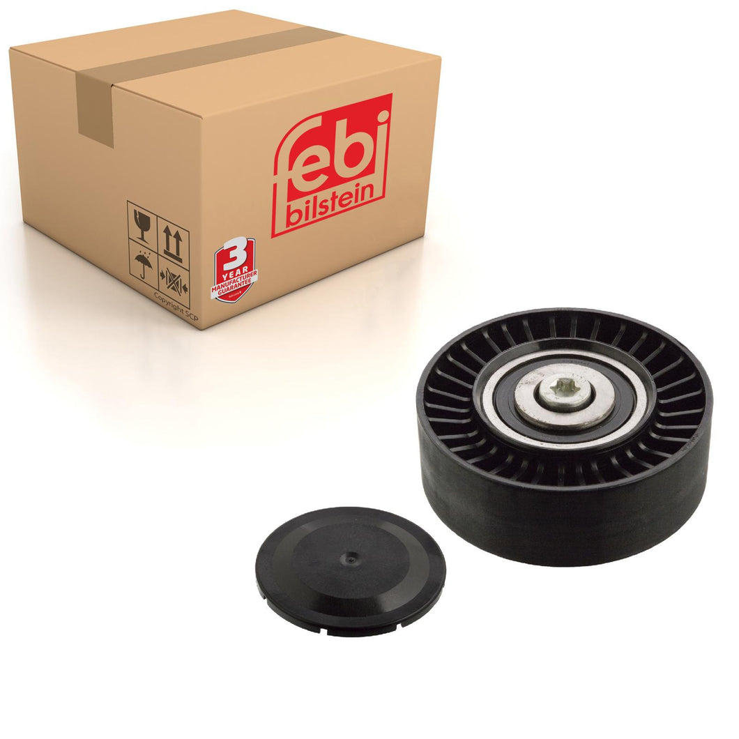 Auxiliary Belt Idler Pulley Inc Bolt Fits BMW OE 11287578675 Febi 104074