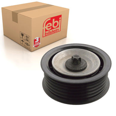 Auxiliary Belt Idler Pulley Inc Bolt Fits Fiat OE 51856150 Febi 104075