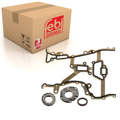 Oil Pump Repair Kit Inc Timing Case Gasket & Shaft Seal Fits Vauxhal Febi 104152
