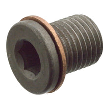 Load image into Gallery viewer, Oil Drain Plug Inc Sealing Ring Fits Volkswagen Audi OE N90856001 Febi 104309