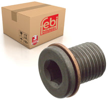 Load image into Gallery viewer, Oil Drain Plug Inc Sealing Ring Fits Volkswagen Fox OE N90856001 Febi 104310