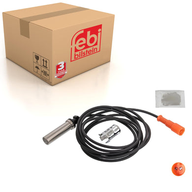 Right Abs Sensor Inc Sleeve & Grease Fits Iveco Stralis Trakker Febi 104527