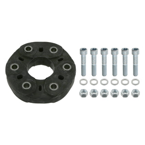 Rear Propshaft Flexible Coupling Kit Fits Mercedes Benz S-Class Model Febi 10501