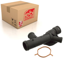 Load image into Gallery viewer, Coolant Flange Inc Gasket Fits Volkswagen Audi OE 03L121131KSK Febi 106011