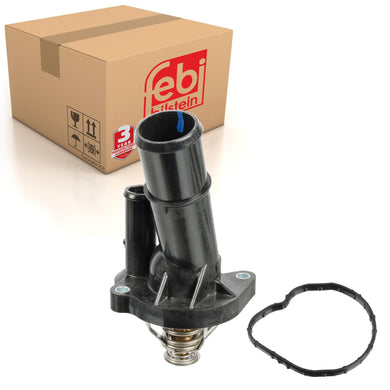 Thermostat Inc Housing & Gasket Fits Ford C-Max Focus Volvo C30 S40 Febi 106075
