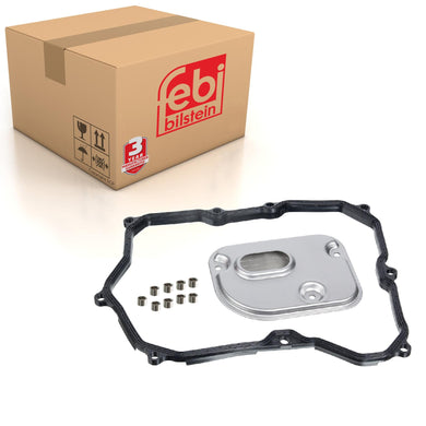 Automatic Transmission Oil Filter Set Inc Sump Pan Gasket Fits Volks Febi 106108