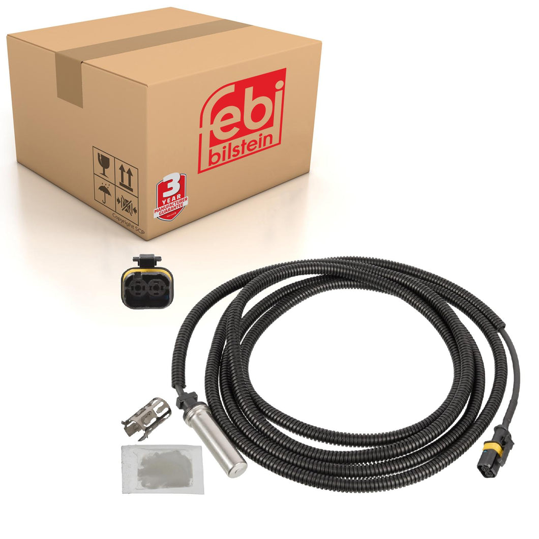 Rear Right Abs Sensor Inc Sleeve & Grease Fits MAN TGL TGM TGS TGX Febi 106485