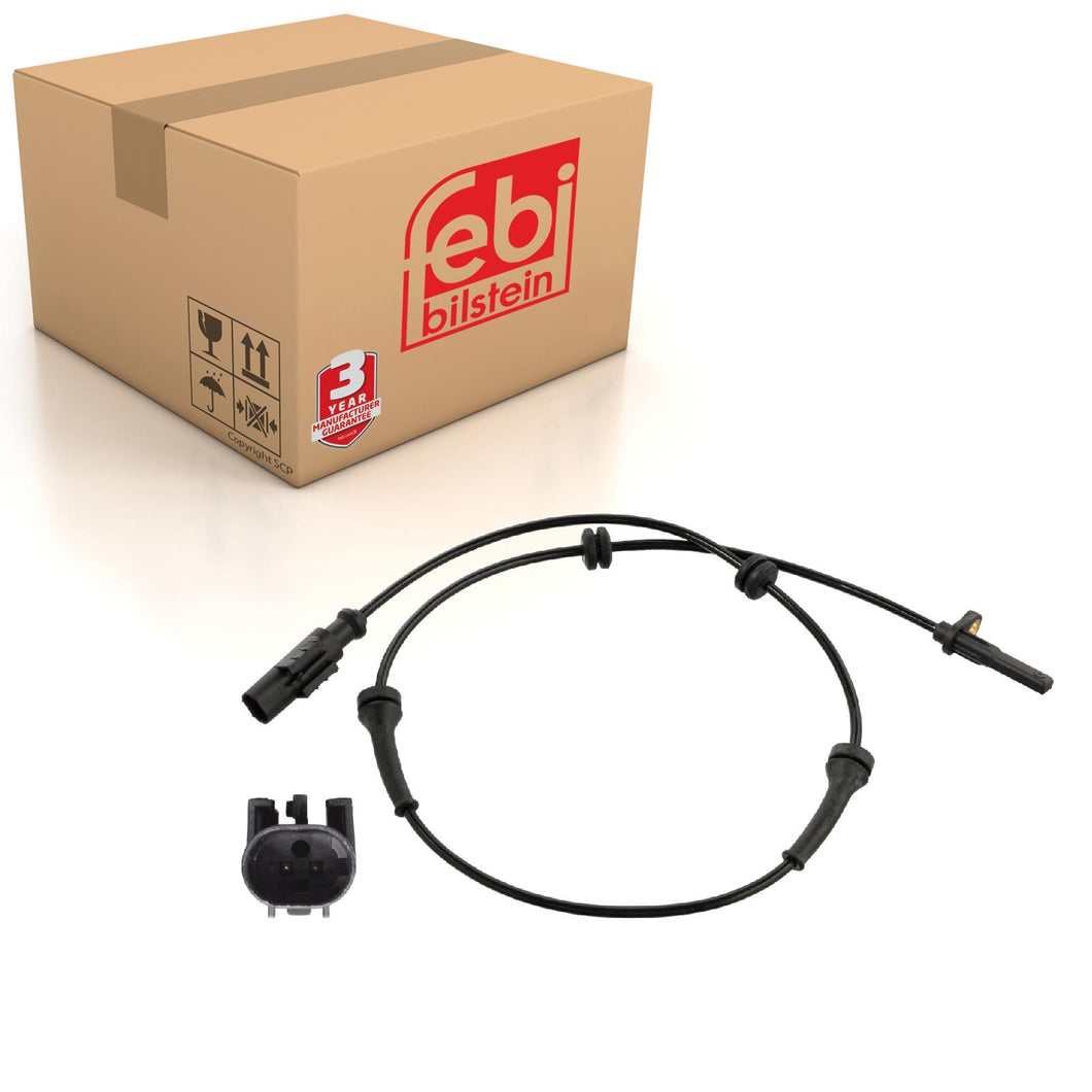 Rear Left Abs Sensor Fits Fiat OE 52081839 Febi 106762