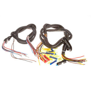 Right Tailgate Boot Wiring Harness Repair Kit Fits BMW 520 d Touring Febi 107074