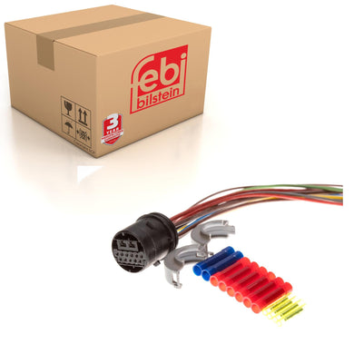 Rear Door Wiring Harness Repair Kit Fits Opel Zafira A Febi 107087