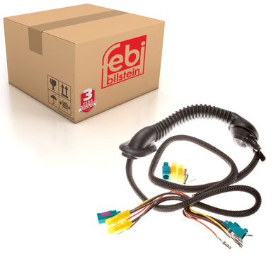 Left Tailgate Boot Wiring Harness Repair Kit Fits BMW 316 d Touring Febi 107125