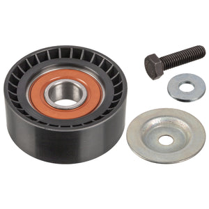 Auxiliary Belt Idler Pulley Inc Bolt Fits Ford Transit OE 1774527 Febi 107275