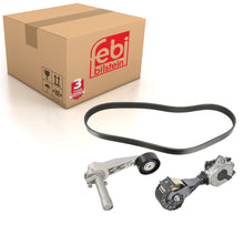 Load image into Gallery viewer, Auxiliary Belt Kit Inc Belt Tensioner Fits Mini Cooper 2010 on Clubm Febi 107426