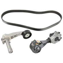 Load image into Gallery viewer, Auxiliary Belt Kit Inc Belt Tensioner Fits Mini Cooper 2010 on Clubm Febi 107426