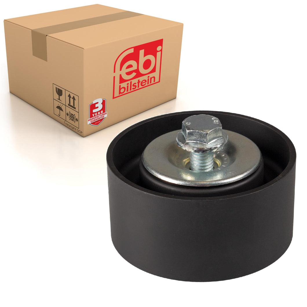Auxiliary Belt Idler Pulley Inc Bolt Fits Renault (RVI) Commercial V Febi 107497