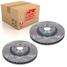 Load image into Gallery viewer, Pair of Brake Disc Fits Mercedes Benz OE 247421081207 Febi 107510