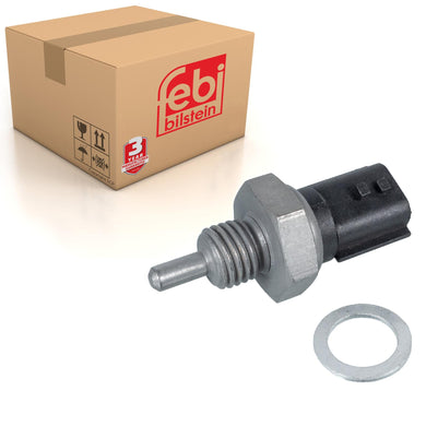 Coolant Temperature Sensor Inc Sealing Ring Fits Nissan Qashqai 4WD Febi 107685