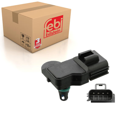 Manifold Pressure Sensor Fits Ford Fiesta Courier Van KA Van Febi 107993