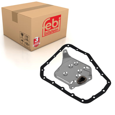 Automatic Transmission Oil Filter Set Inc Sump Pan Gasket Fits Toyot Febi 108178