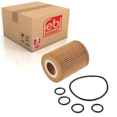 Oil Filter Inc Seal Rings Fits Vauxhall Astra Caravan GTC Van Corsa Febi 108305