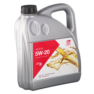 Sae 5W 20 Hc E Fo Engine Oil Fits Ford B-MAX C-MAX Ecosport Fiesta V Febi 108351