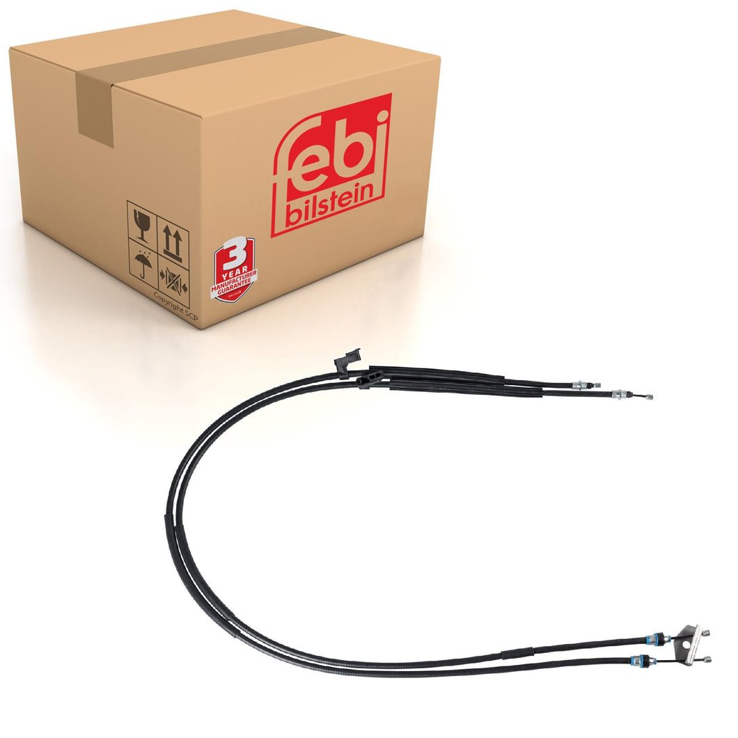 Rear Brake Cable Fits Volvo C 30 C 70 Cabrio V 40 Cross Country AWD Febi 109099