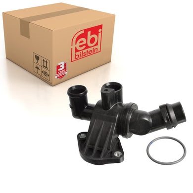 Thermostat Inc Housing & Gasket Fits Volkswagen Eos Cabrio Golf 5 Va Febi 109178