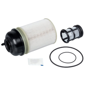 Fuel Filter Set Inc Seal Rings Fits EVOBUS Mercedes Benz Commercial Febi 109689