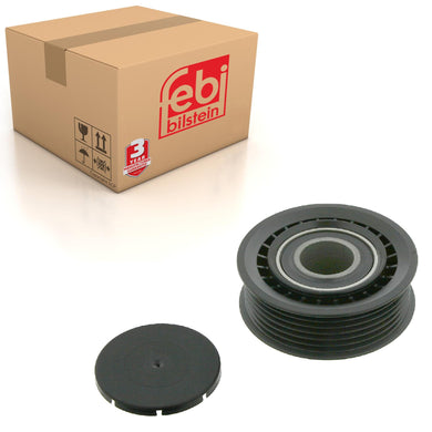 Auxiliary Belt & Belt Tensioner Idler Pulley Fits Volkswagen LT 2D Febi 11273