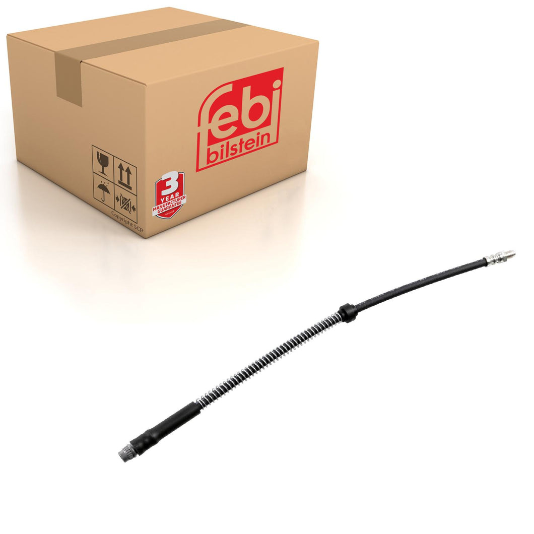Front Brake Hose Inc Spring Fits Peugeot 306 II OE 480662 Febi 11771