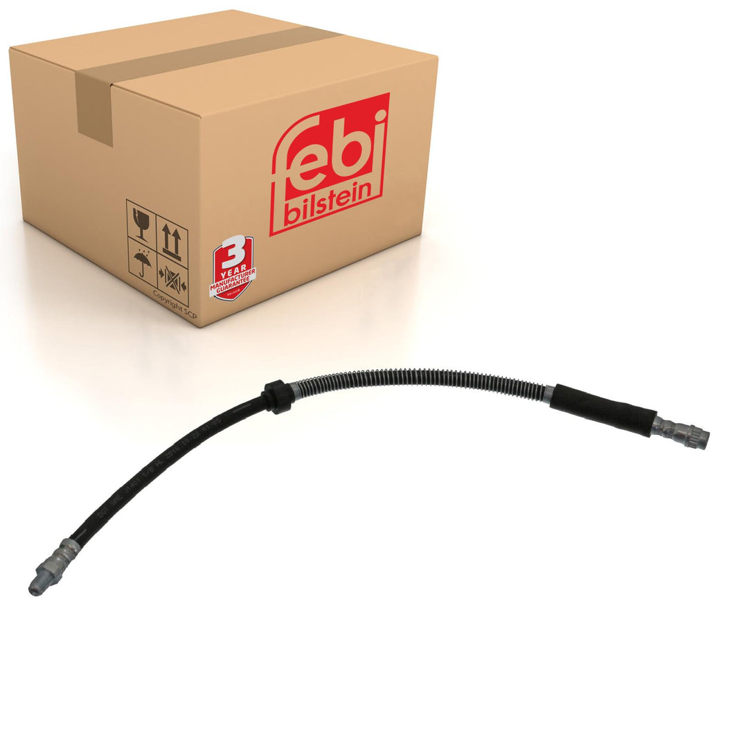Front Brake Hose Inc Spring Fits Peugeot 306 II OE 480663 Febi 11772