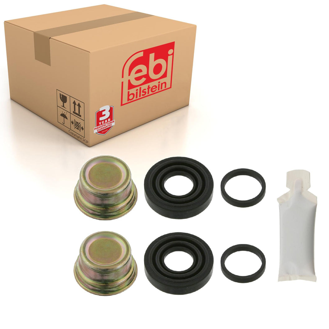 Front Brake Caliper Sliding Sleeve Repair Kit Fits Vauxhall Astra Car Febi 12337