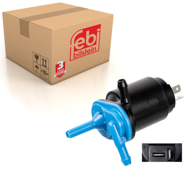 Windscreen & Headlight Washer Pump Fits Lancia Dedra Febi 14368