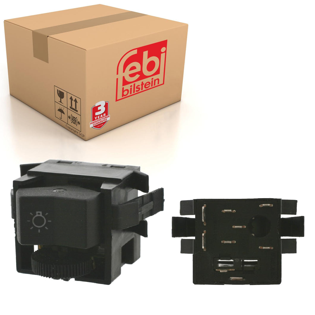 Light Switch Inc Control Device Fits Volkswagen Transporter T3 Passat Febi 14740