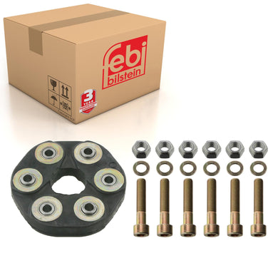 Propshaft Flexible Coupling Kit Fits Mercedes Benz 190 Series model 2 Febi 14992