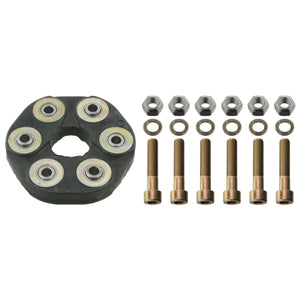 Propshaft Flexible Coupling Kit Fits Mercedes Benz 190 Series model 2 Febi 14992