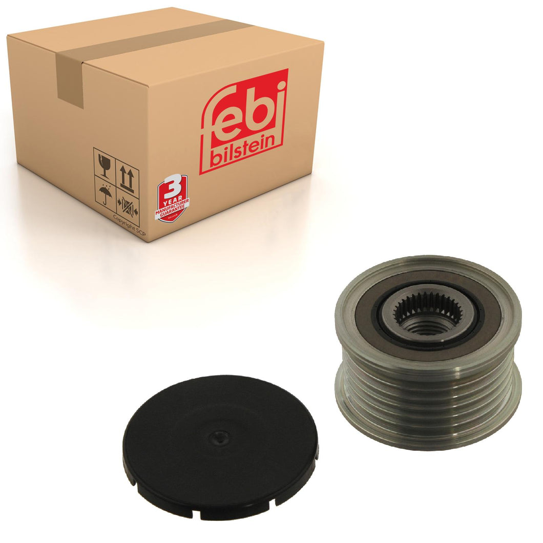 Alternator Overrun Pulley Fits Mercedes Benz C-Class Model 203 E-Clas Febi 15155