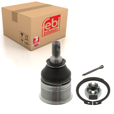 Front Lower Ball Joint Inc Castle Nut Cotter Pin & Circlip Fits Rover Febi 15495