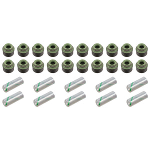 Valve Stem Seal Kit Fits Mercedes Benz C-Class Model 202 124 Febi 15499