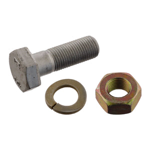 Propeller Shaft Bolt Inc Spring Ring & Nut Fits Mercedes Benz T 2 mod Febi 15808