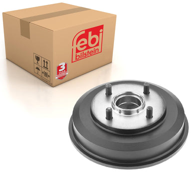 Rear Brake Drum No Wheel Bearing Fits Ford Focus OE 4886779SK1 Febi 15993