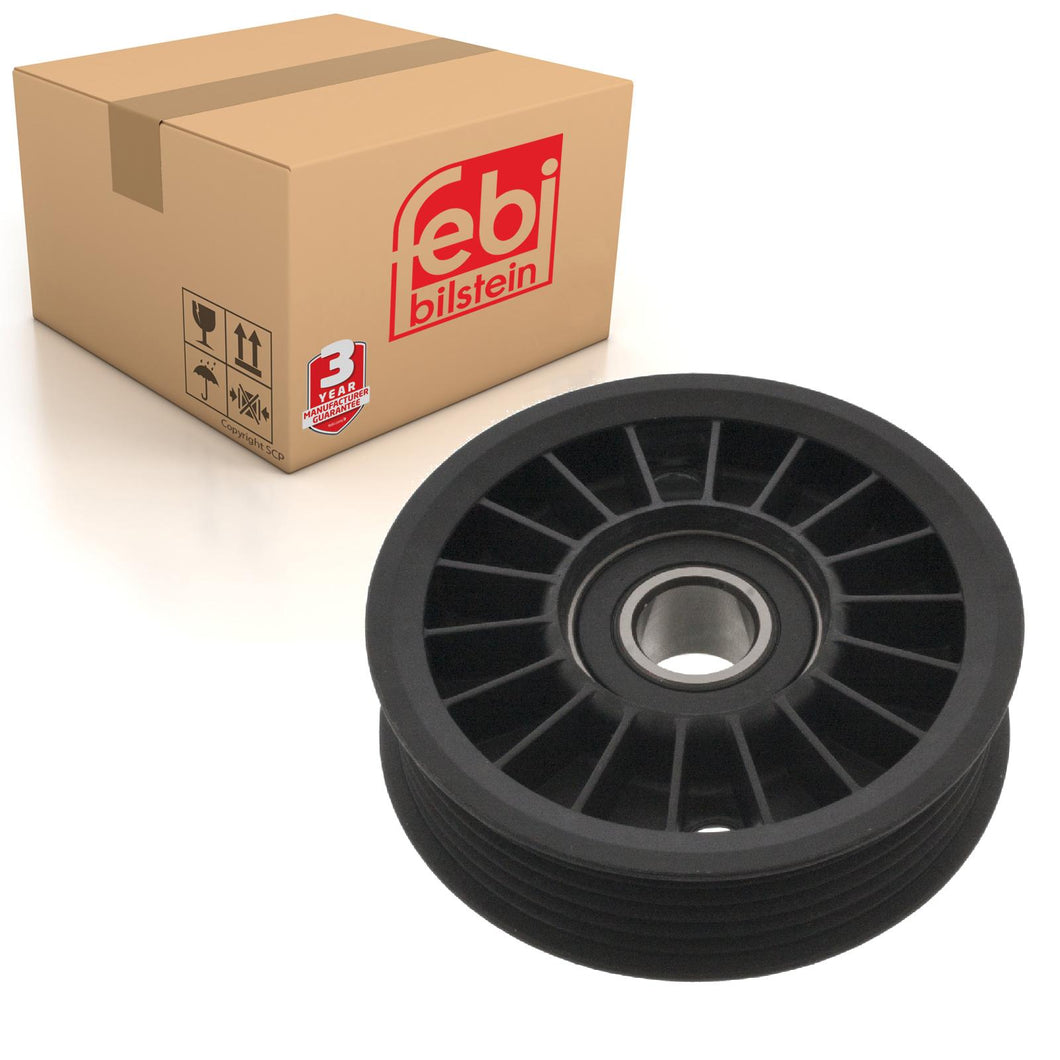 Auxiliary Belt Idler Pulley Fits Volkswagen Passat 4motion syncro Aud Febi 17074