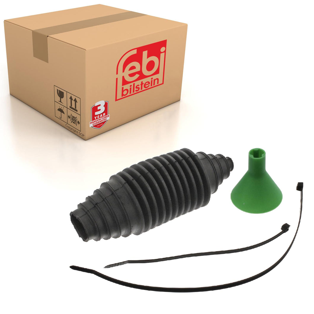 Front Universal Application Steering Boot Set Fits Volkswagen Amarok Febi 17078