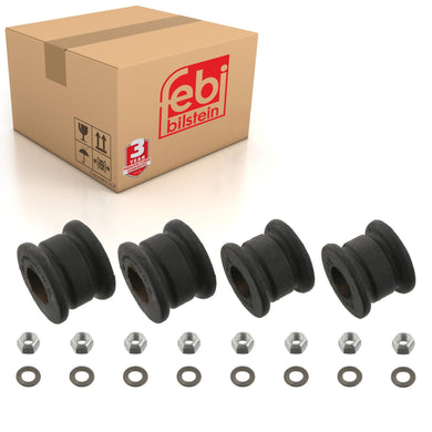 Front Anti Roll Bar Bush Kit Fits Mercedes Benz 190 Series model 201 Febi 17100