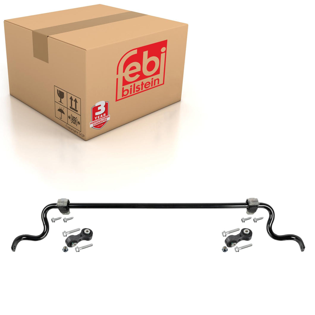 Rear Anti Roll Bar Kit Inc Bushes & Stabiliser Links Fits Audi Q5 qu Febi 171031