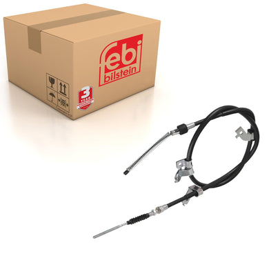 Rear Left Brake Cable Fits Mitsubishi L200 Triton 4x4 Triton 4x4 Febi 171090