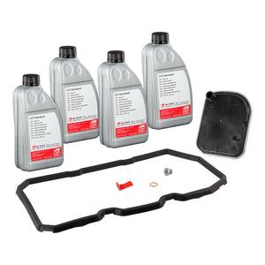 ATF CVT Transmission Oil 4 Litre And Filter Service Kit Fits Merc Febi 171767