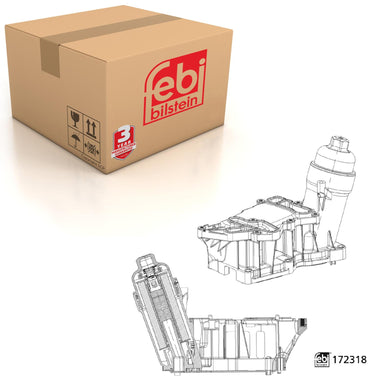 Oil Filter Housing Fits BMW 1 Series 3 Series 5 Series 11428507697 Febi 172318